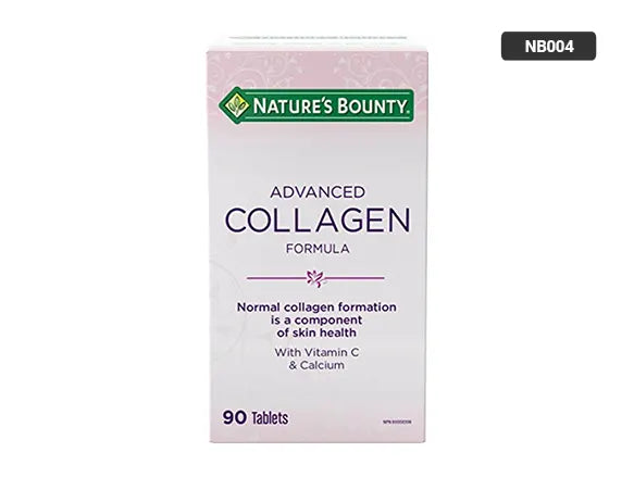Natures Bounty Advanced Collagen Formula With Vitamin C & Calcium 90 Tablets in Sri Lanka - supplementvault.lk